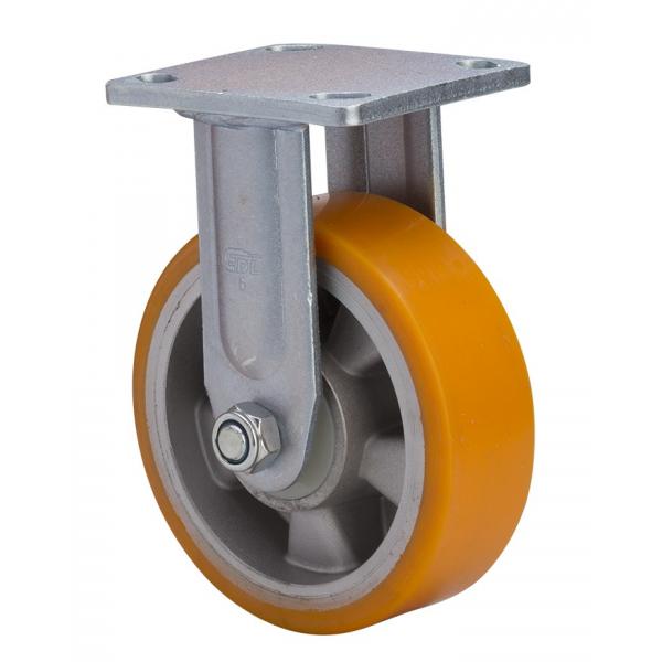 易得力脚轮 重型6寸750Kg定向高强度聚氨酯(TPU)脚轮 78106-776-86A